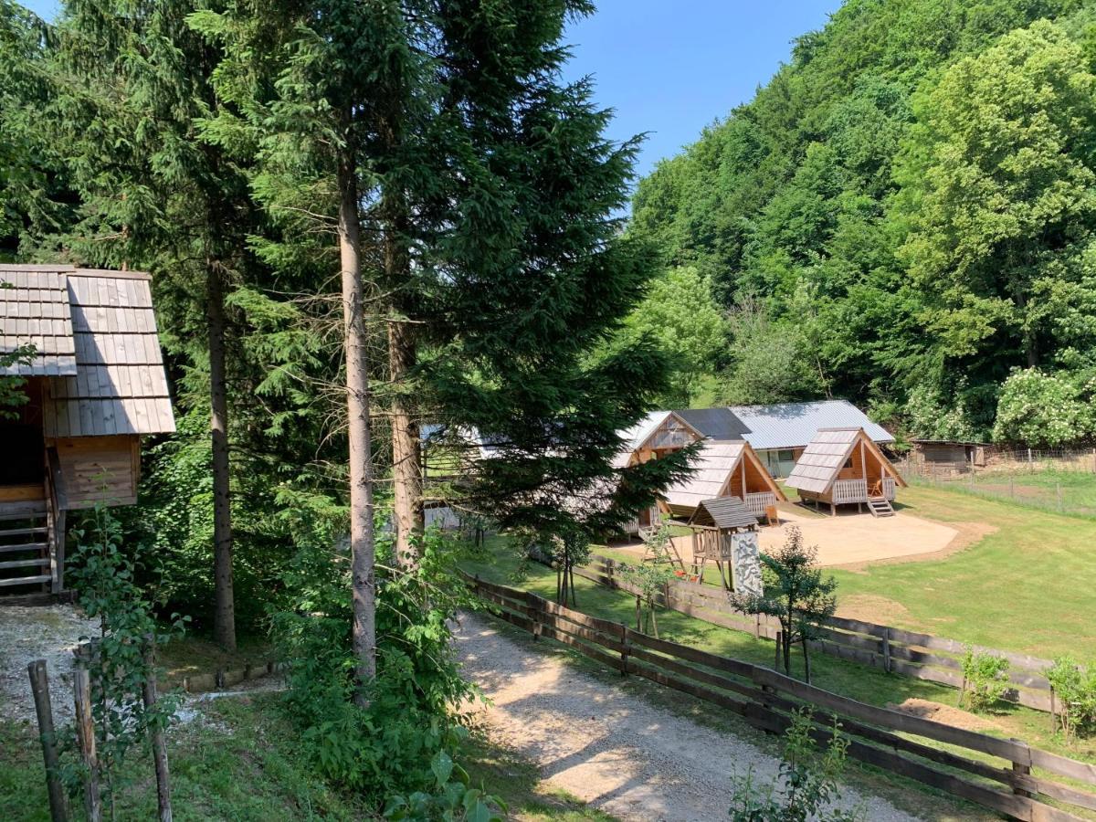 Wooden Cabin Kamna Gorica Bagian luar foto
