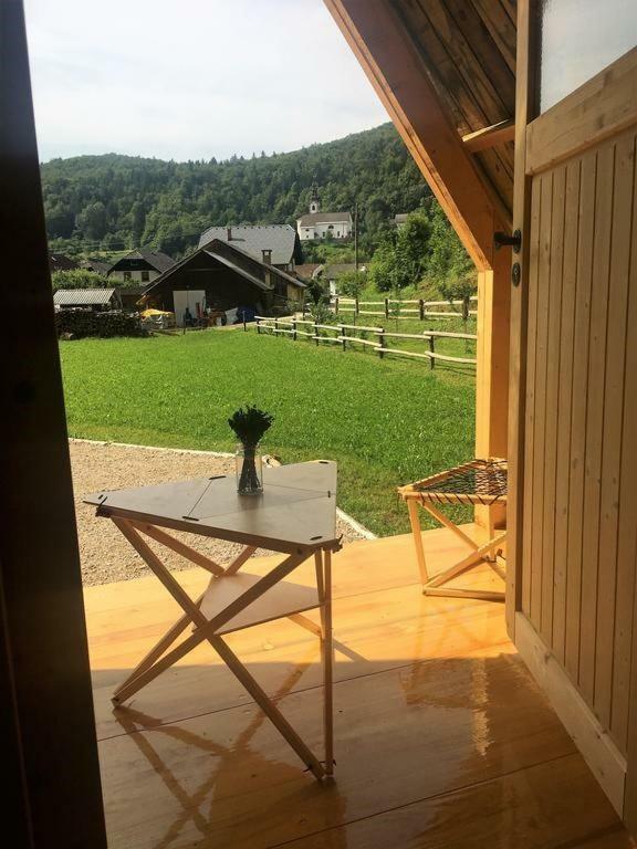 Wooden Cabin Kamna Gorica Bagian luar foto