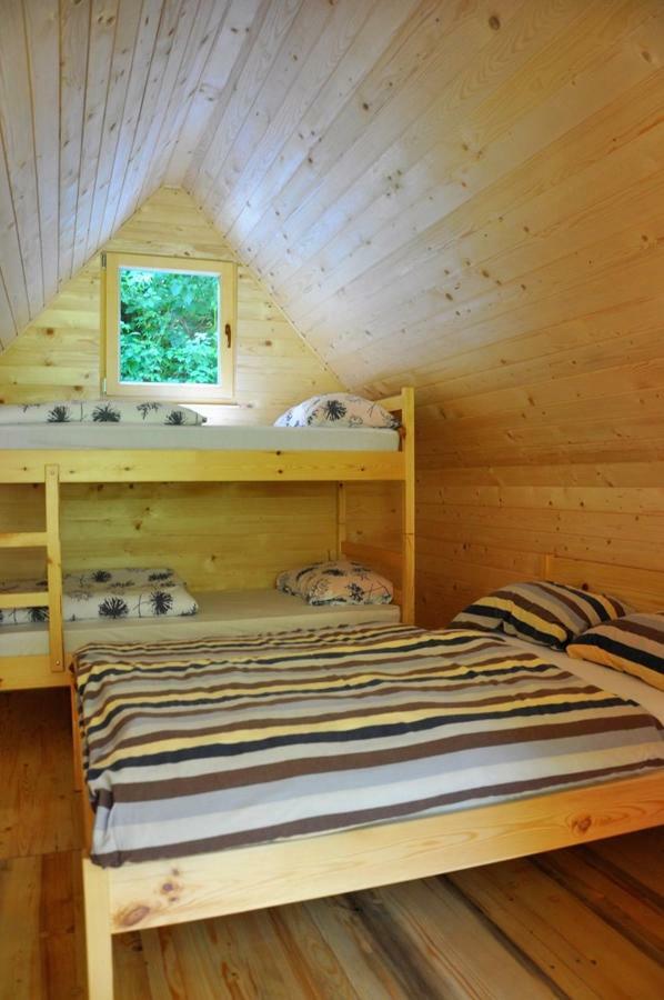 Wooden Cabin Kamna Gorica Bagian luar foto