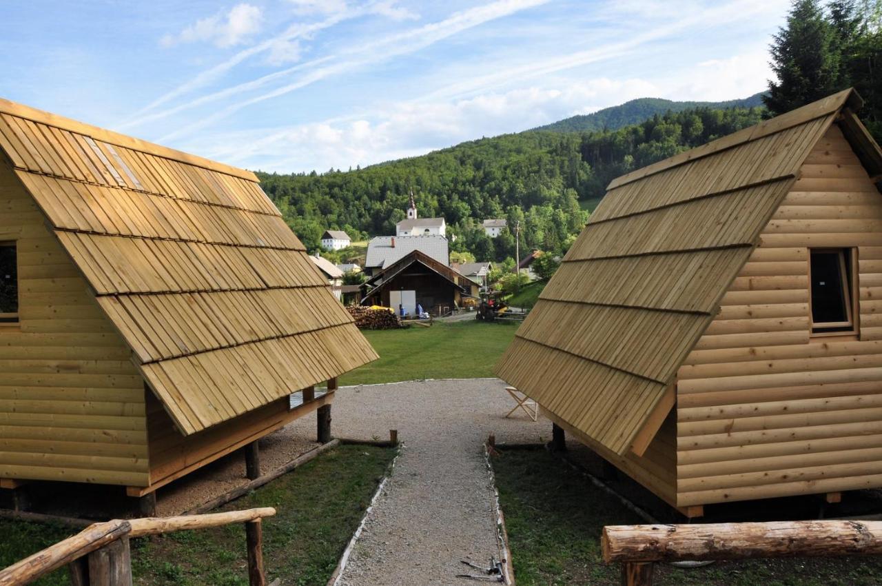 Wooden Cabin Kamna Gorica Bagian luar foto
