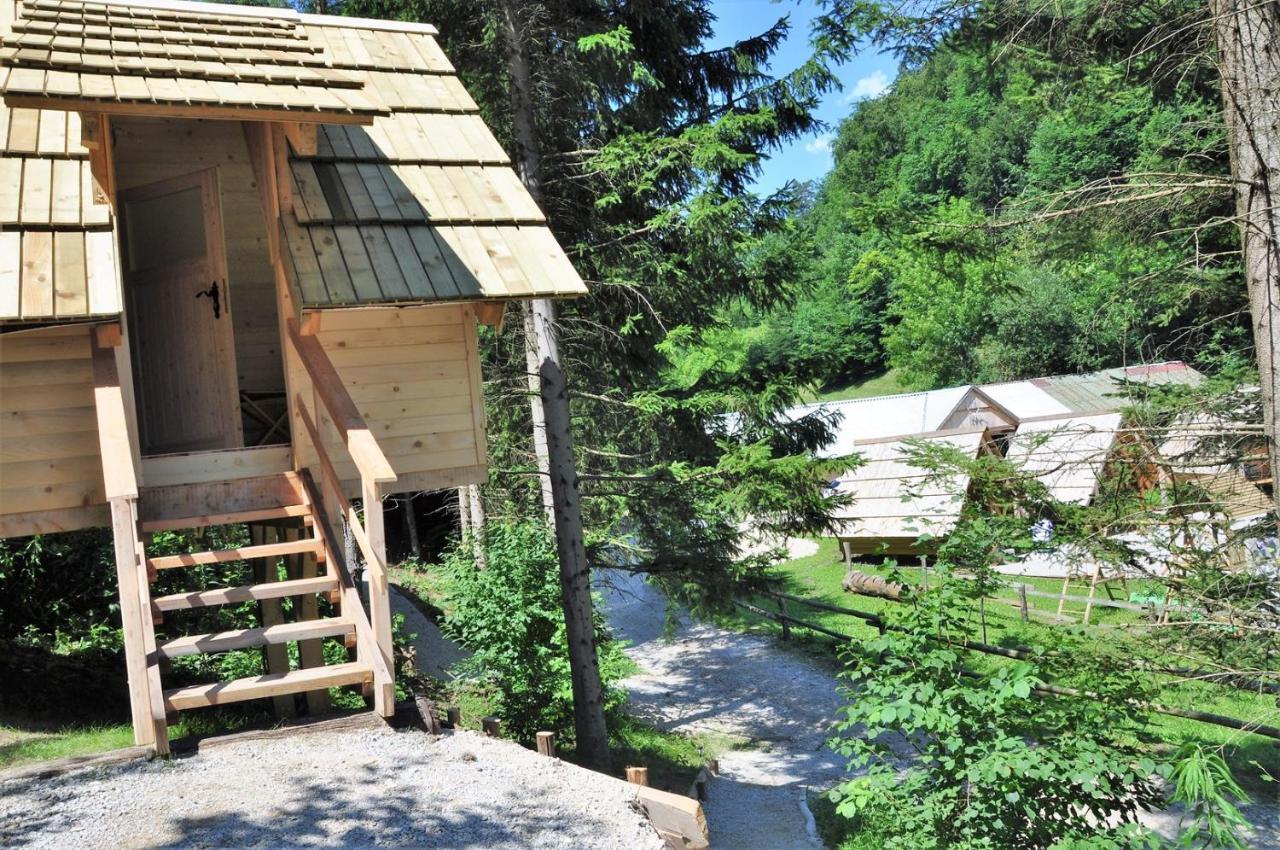 Wooden Cabin Kamna Gorica Bagian luar foto