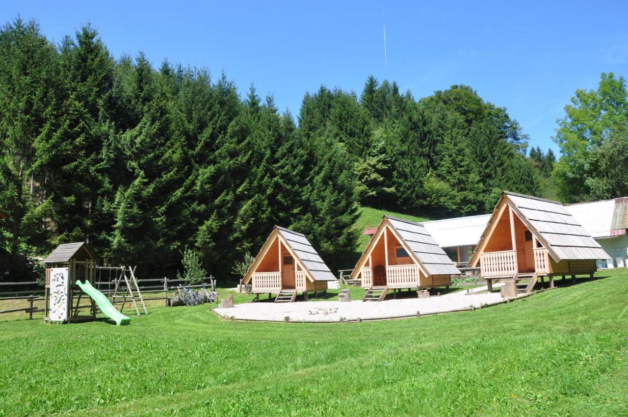 Wooden Cabin Kamna Gorica Bagian luar foto