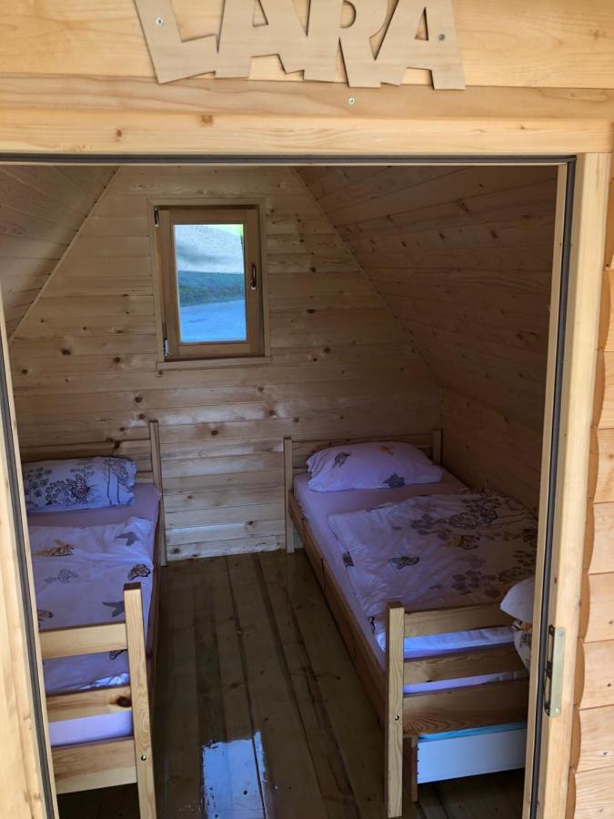 Wooden Cabin Kamna Gorica Bagian luar foto