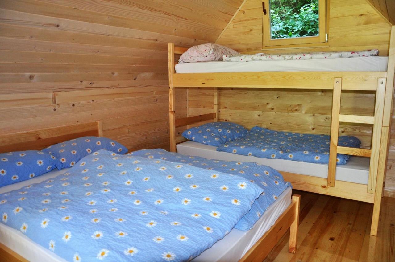 Wooden Cabin Kamna Gorica Bagian luar foto