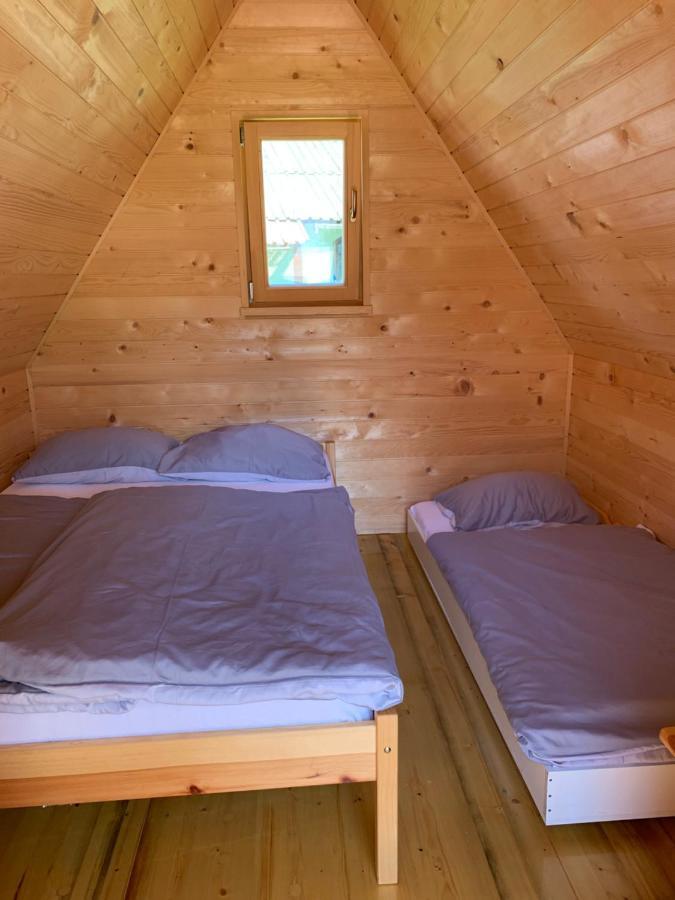 Wooden Cabin Kamna Gorica Bagian luar foto